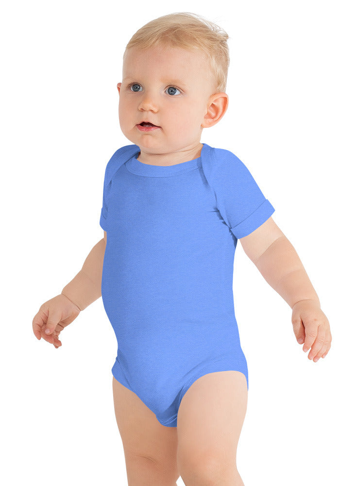 Heather Columbia Blue 6-12m